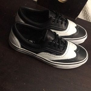 vans tuxedo shoes